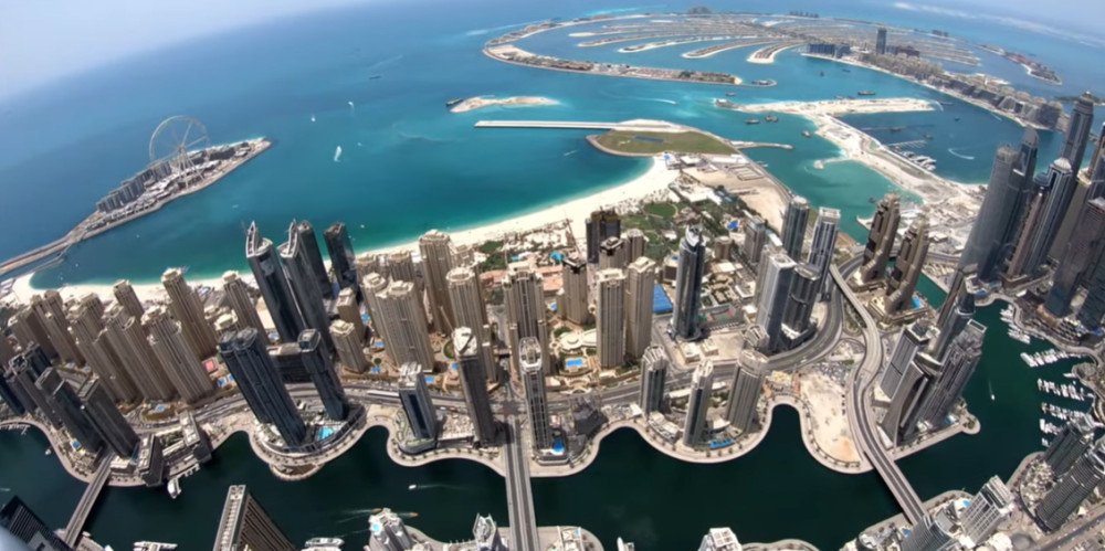 Gyrocopter Ride Over Dubai Marina