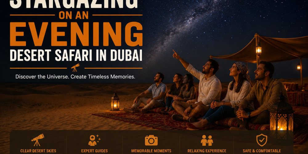 Stargazing on an Evening Desert Safari in Dubai