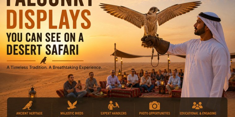 Falconry Displays You Can See on a Desert Safari