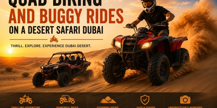 Quad Biking and Buggy Rides on a Desert Safari Dubai