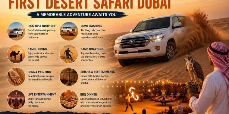 What to Expect on Your First Desert Safari Dubai