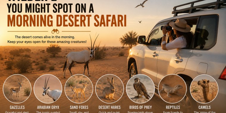 Wildlife You Might Spot on a Morning Desert Safari